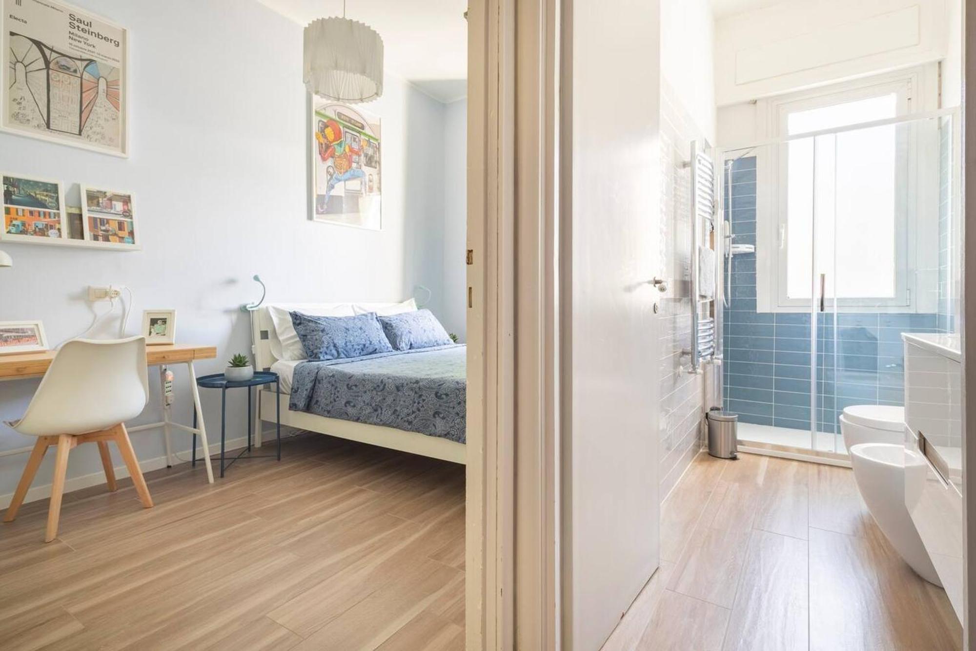 San Siro Arty And Cute Room - Homestay Con Bagno Privato Milano Ngoại thất bức ảnh